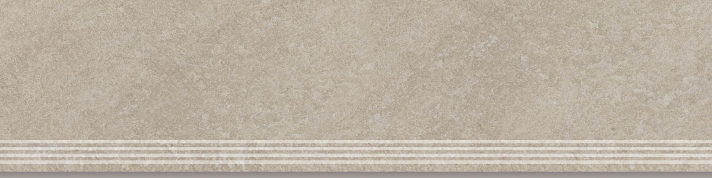 STARGRES GOLIAT SIGNUM BEIGE STOPNICA 30X120X2CM - GRES TARASOWY
