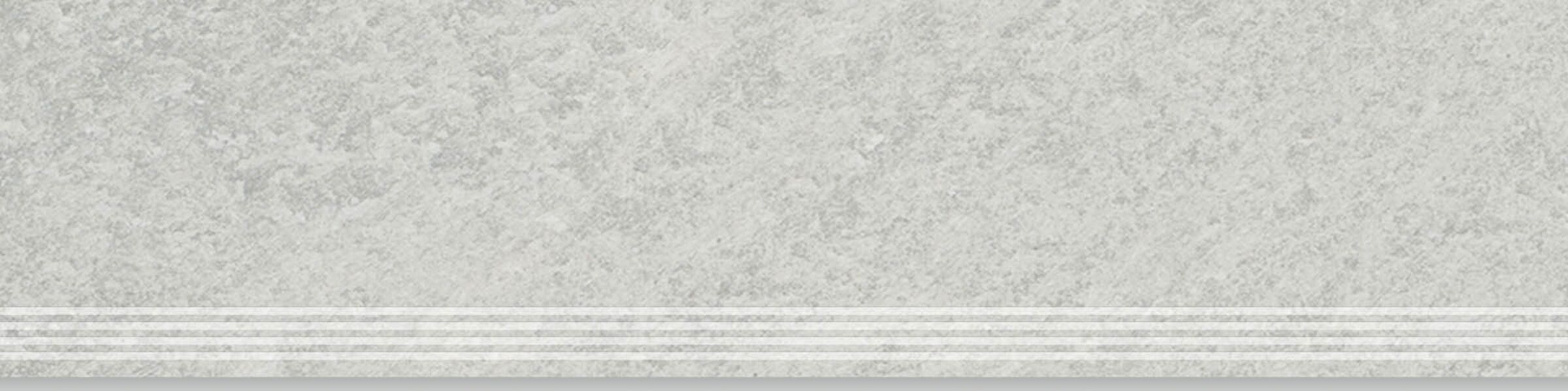STARGRES GOLIAT SIGNUM SOFT GREY STOPNICA 30X120X2CM - GRES TARASOWY