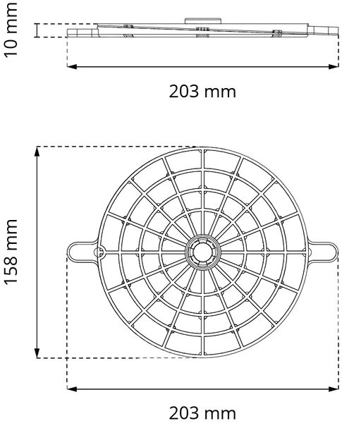 KOREKTOR NACHYLENIA 7% DDR KN SYSTEM TARASOWY DD GROUP
